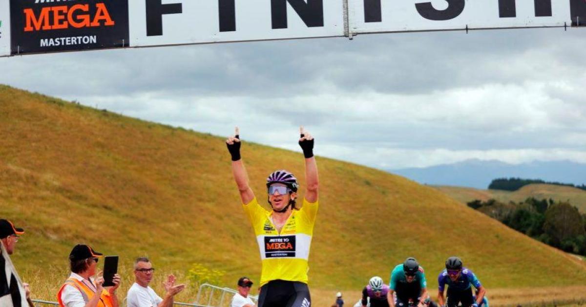 New Zealand's Aaron Gade wins the Queen stage again